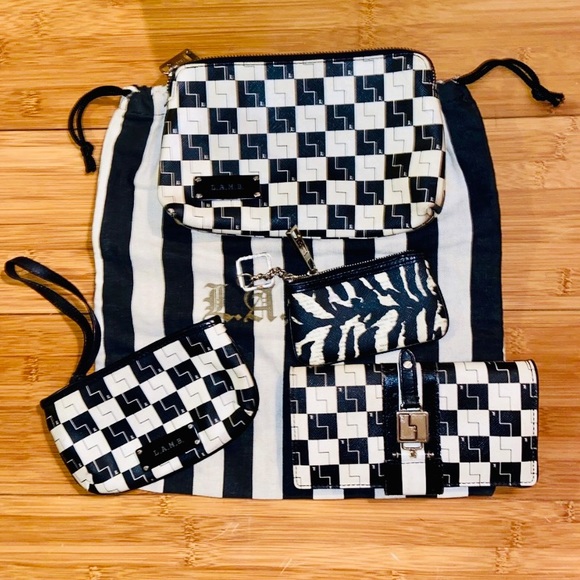 🖤🤍 L.A.M.B Vintage Drawstring Handbag 🖤🤍 - Picture 11 of 16